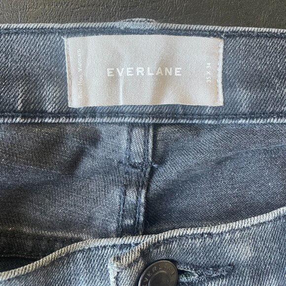 Everlane - Slim Fit - faded black denim - 35/34 - Picture 3 of 4
